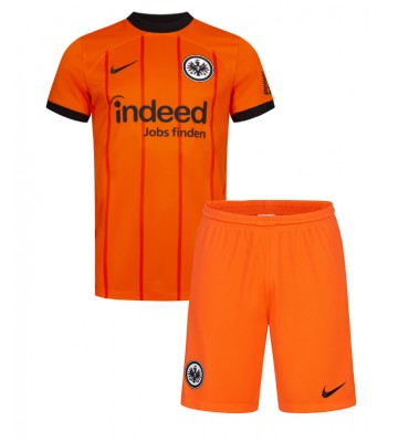 Eintracht Frankfurt Tredje Kläder Barn 2024-25 Kortärmad (+ Korta byxor)